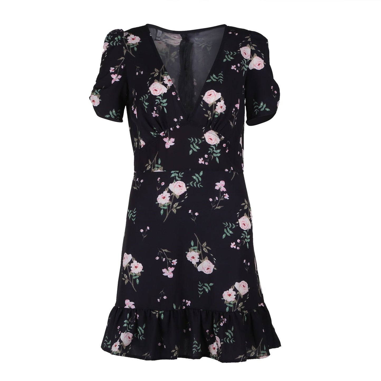 Boho Print Short Mini Dress
