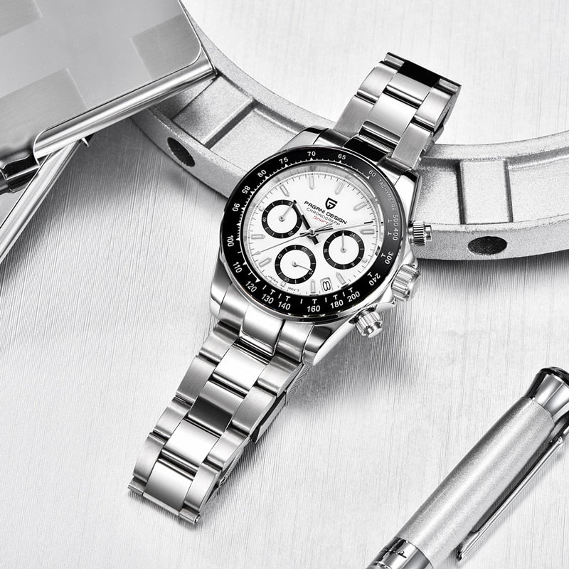 Quartz Luxurious Business Watch