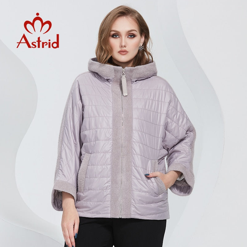 Spring Women Parkas Oversize Padded Coats