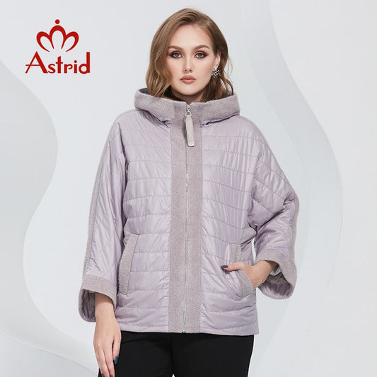 Spring Women Parkas Oversize Padded Coats