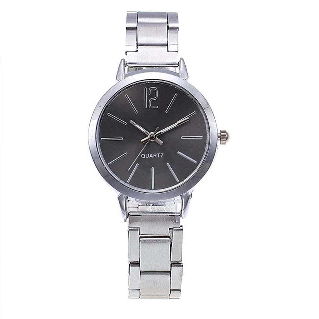 Luxury Analog Quartz Wristwatch
