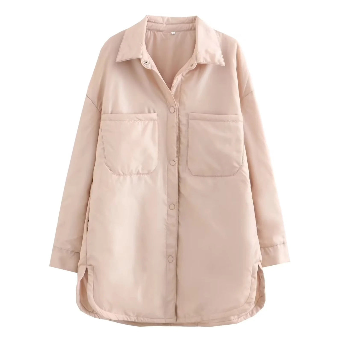 Women's Shirts Jackets Thin Parka Oversize Shirt