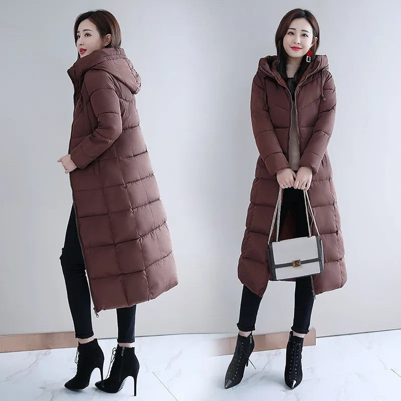 Long Straight Winter Coat
