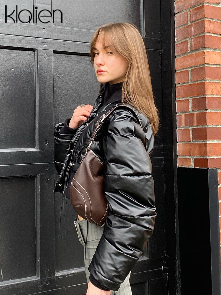 KLALIEN Fashion Casual Padded Jacket