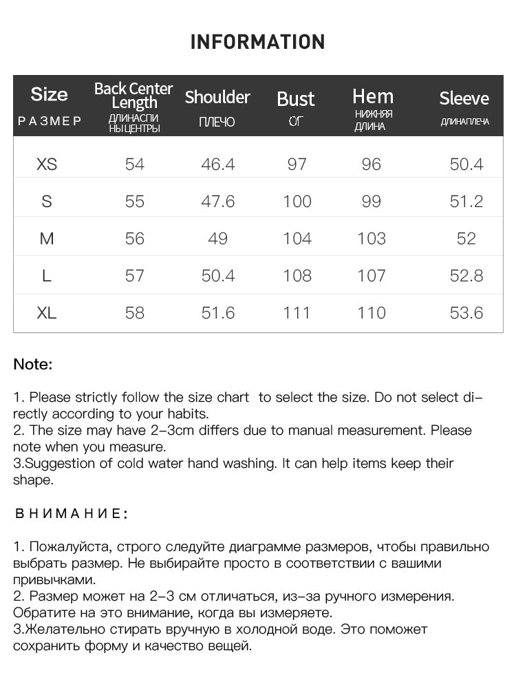 FSLE Polo Collar Full Drop Sleeve Leather Jacket Loose Short Straight Jacket Office Lady Solid Single Breasted Coats