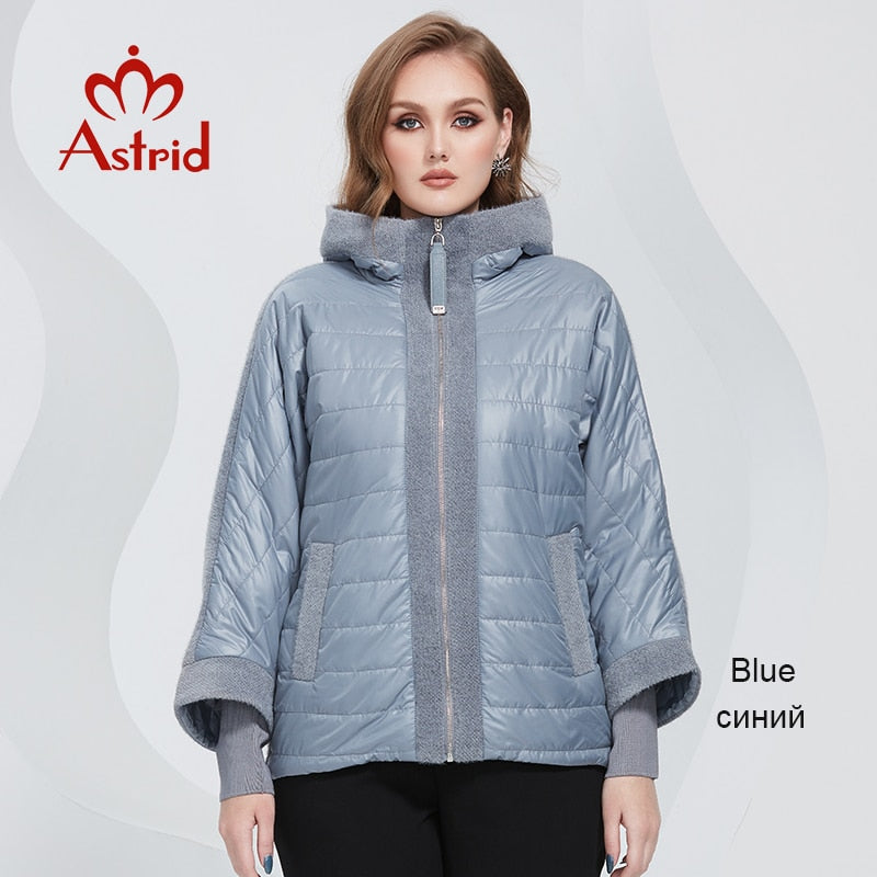 Spring Women Parkas Oversize Padded Coats