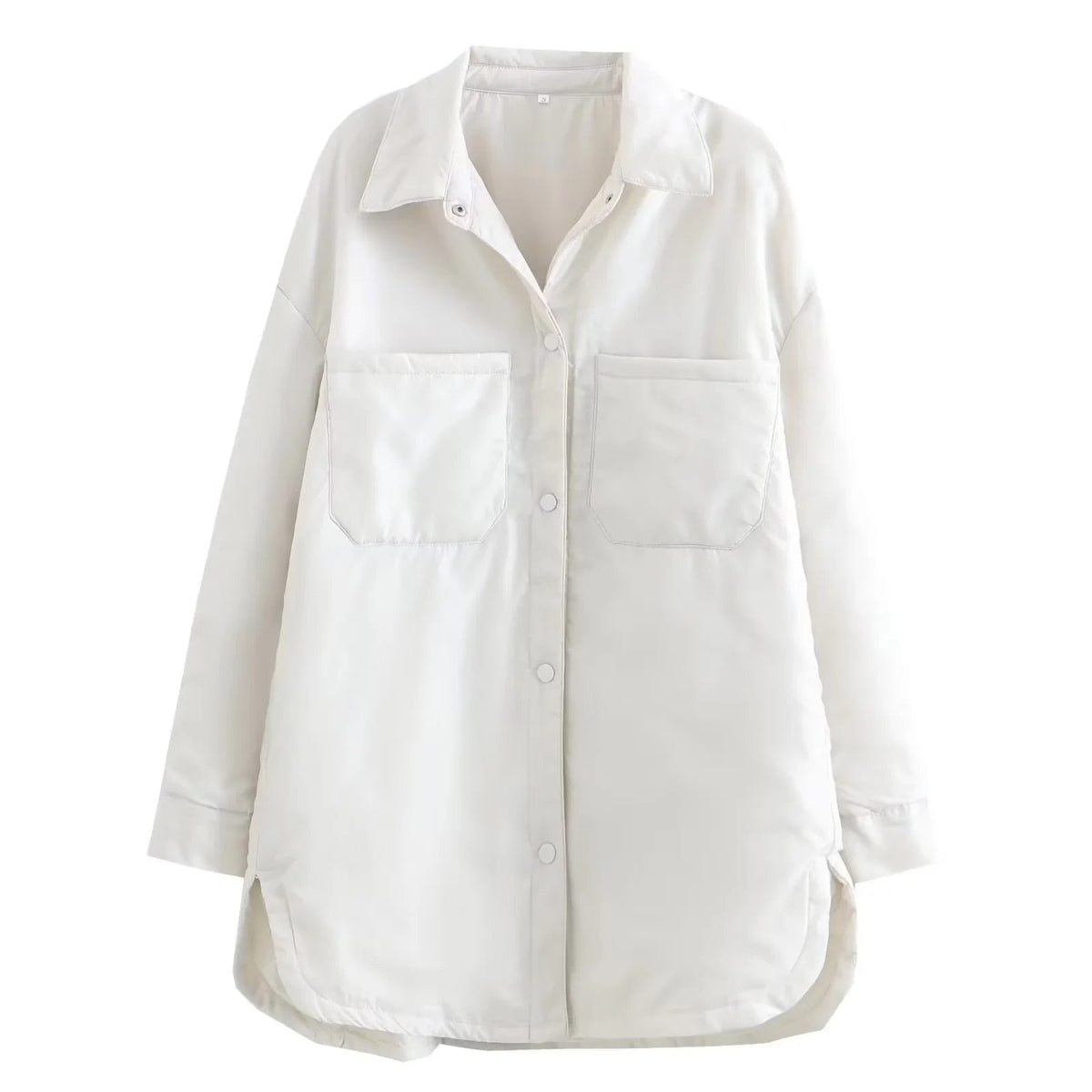 Women's Shirts Jackets Thin Parka Oversize Shirt