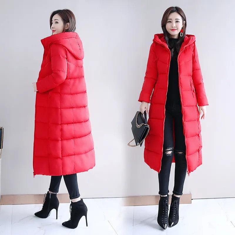 Long Straight Winter Coat