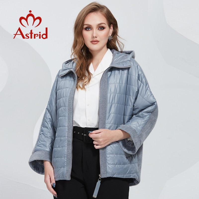 Spring Women Parkas Oversize Padded Coats