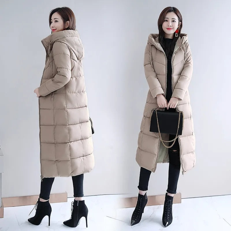 Long Straight Winter Coat