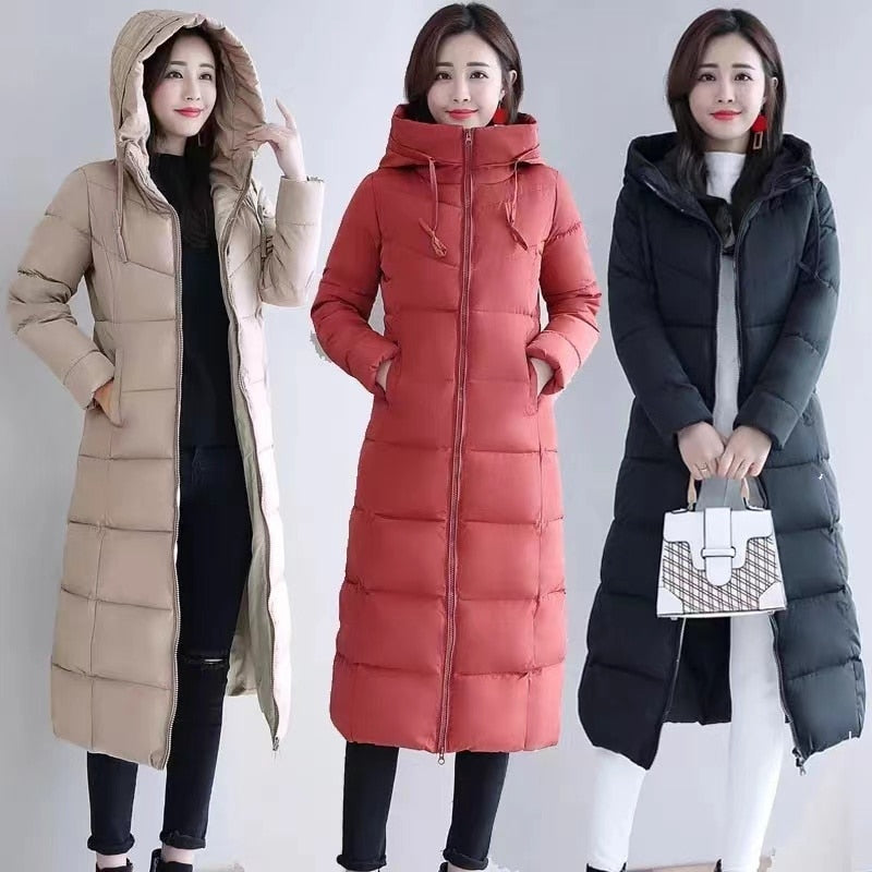 Long Straight Winter Coat