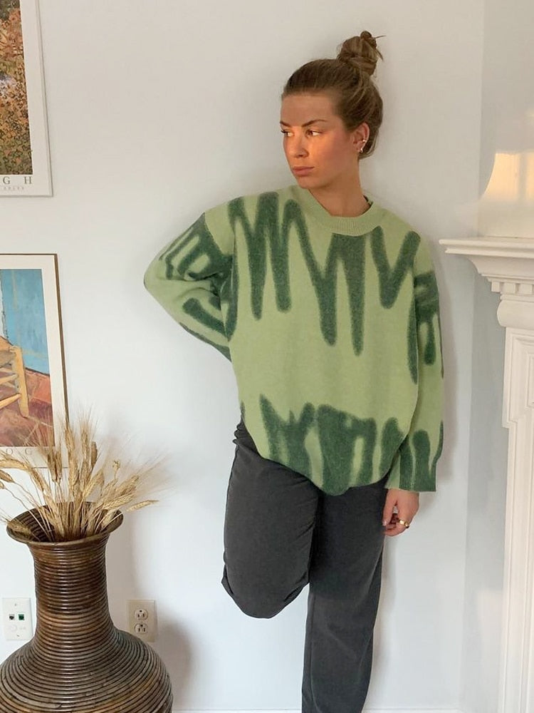 Aproms Multi Striped Knitted Soft  Sweaters
