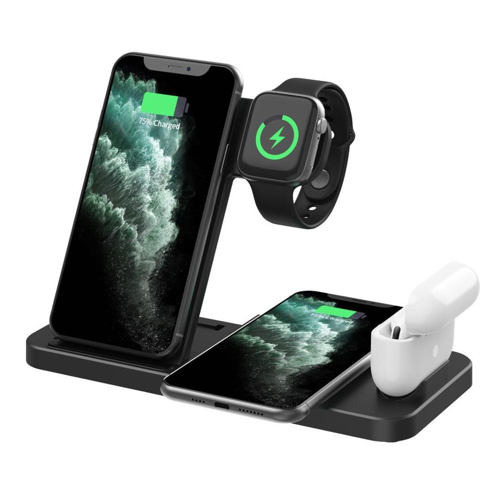 4 in 1 Qi Fast Charging Dock Station