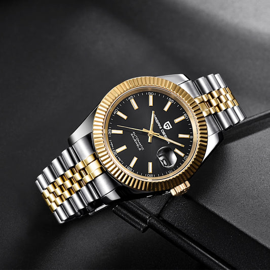 PAGANI DESIGN Luxury Men Watch Stainless Steel Waterproof Mechanical Watch Fashion Sports Watch Men Automatic Watch relogio