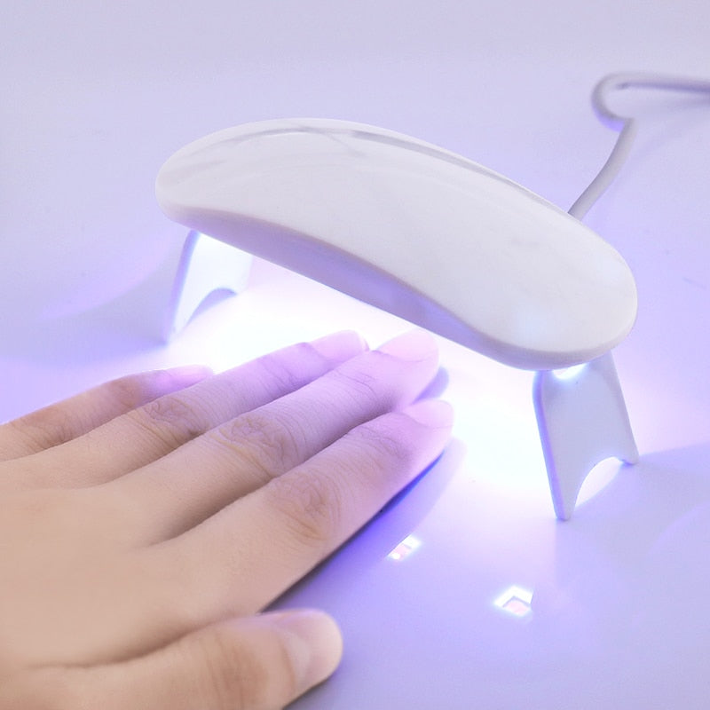 Mini 6W Nail Dryer LED UV Lamp