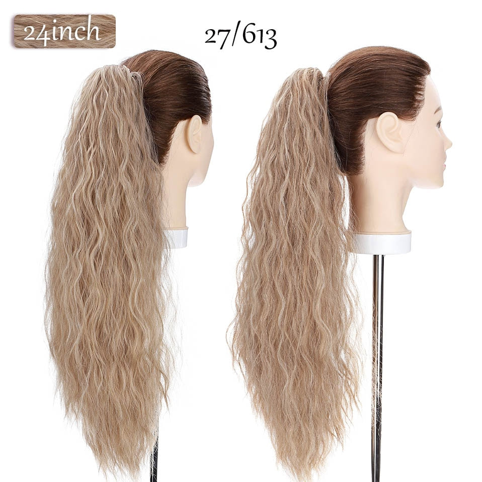 Synthetic Claw Clip Ponytail Hair Extension