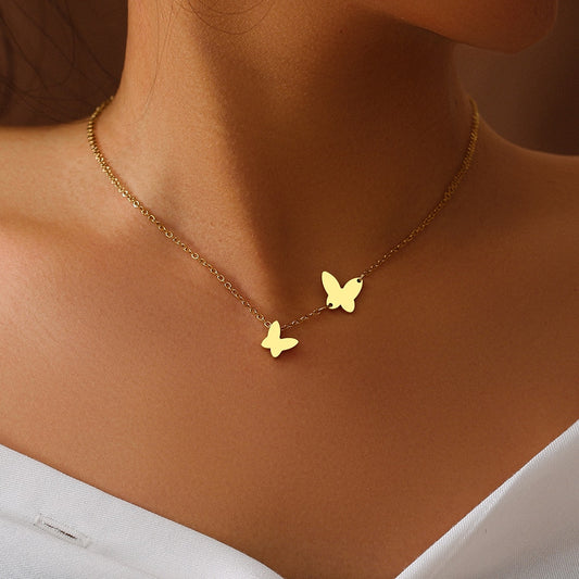 Delicate Butterfly Pendant