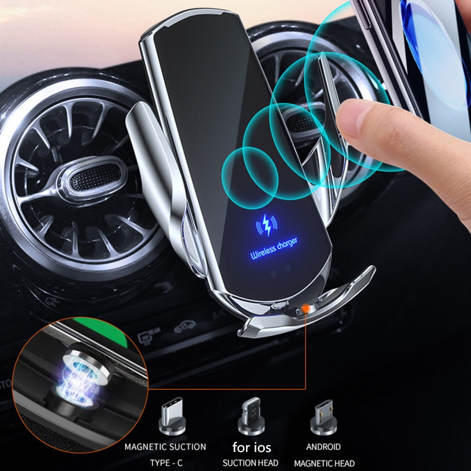 Automatic 30W Car Wireless Charger Holder