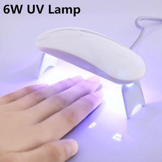 Mini 6W Nail Dryer LED UV Lamp