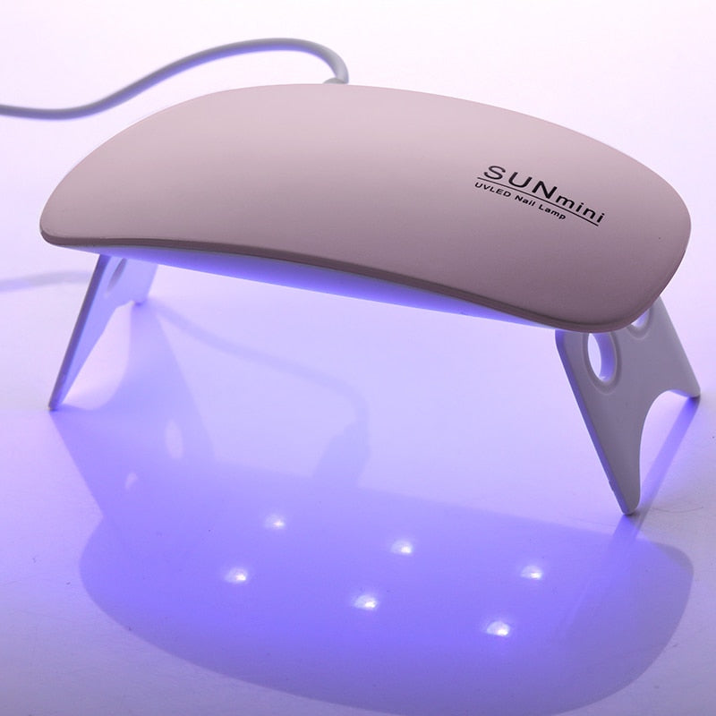 Mini 6W Nail Dryer LED UV Lamp