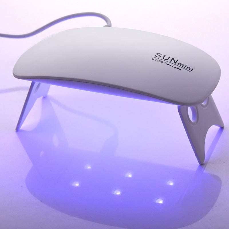 Mini 6W Nail Dryer LED UV Lamp