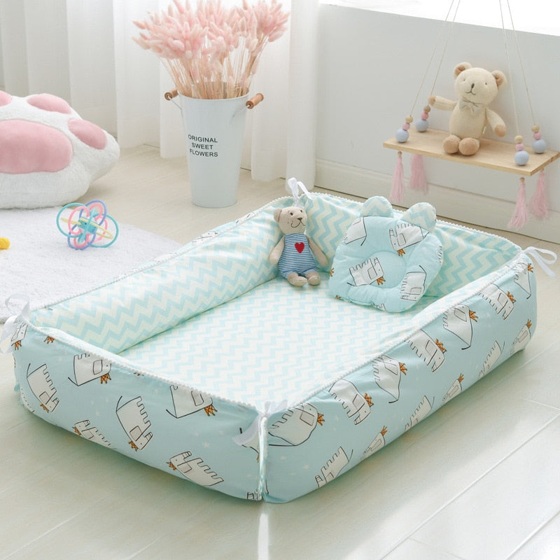 Lounger Portable Baby Nest Cotton Bed