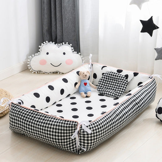 Lounger Portable Baby Nest Cotton Bed