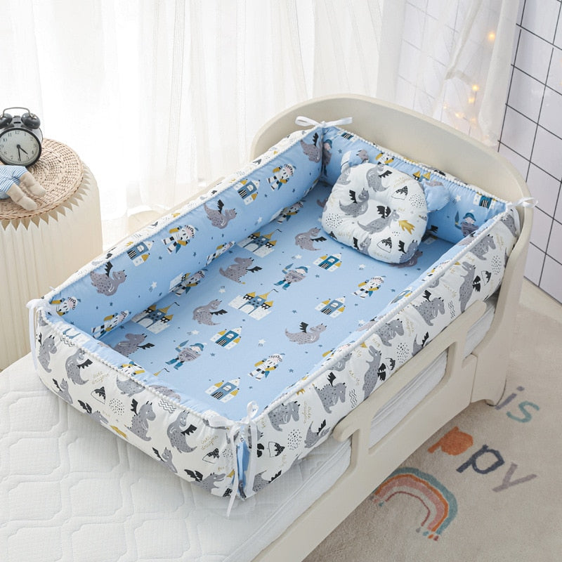 Lounger Portable Baby Nest Cotton Bed