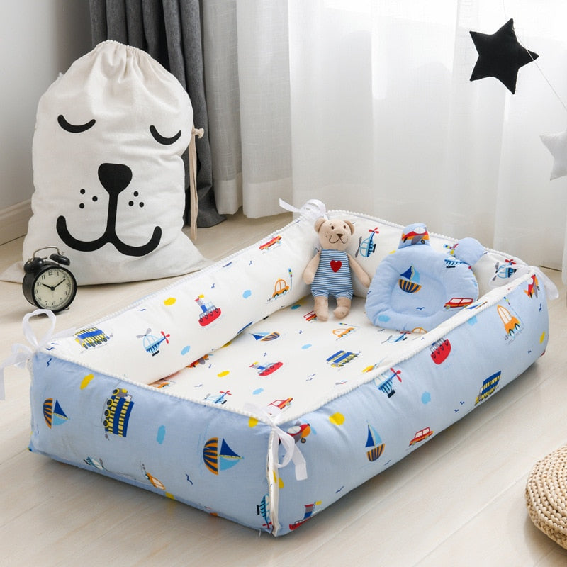 Lounger Portable Baby Nest Cotton Bed