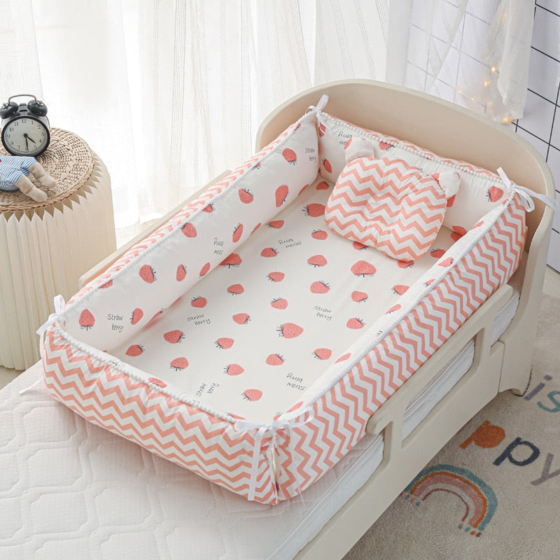 Lounger Portable Baby Nest Cotton Bed