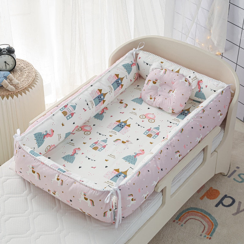 Lounger Portable Baby Nest Cotton Bed