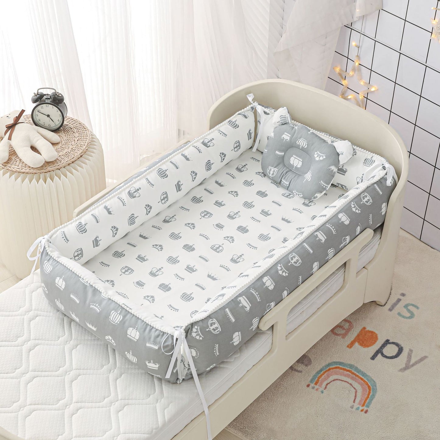 Lounger Portable Baby Nest Cotton Bed