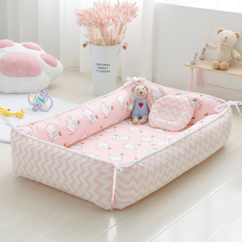 Lounger Portable Baby Nest Cotton Bed