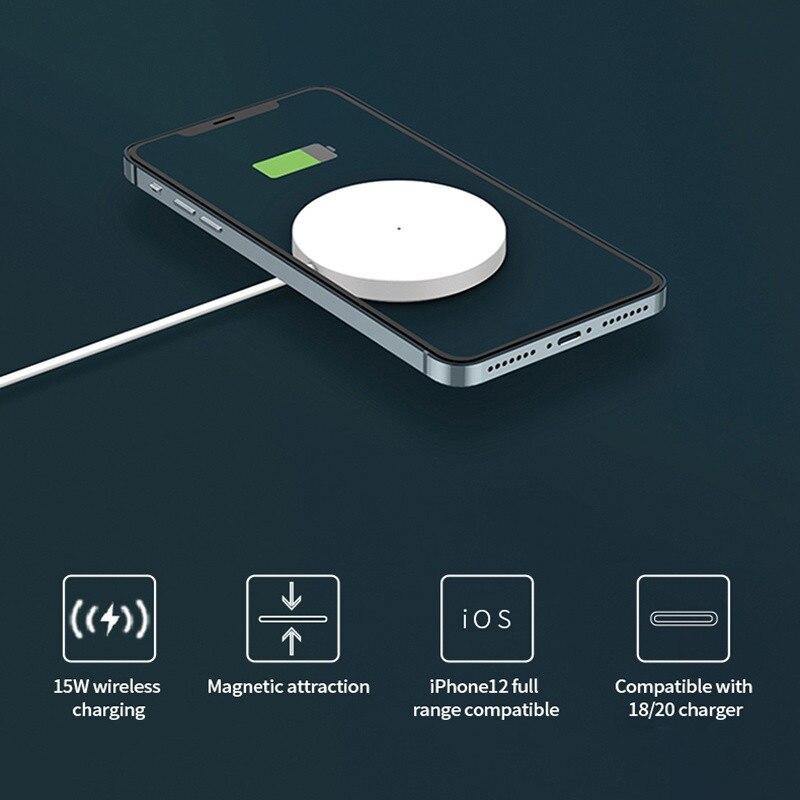 15W Fast Macsafe Magnetic Wireless Charger