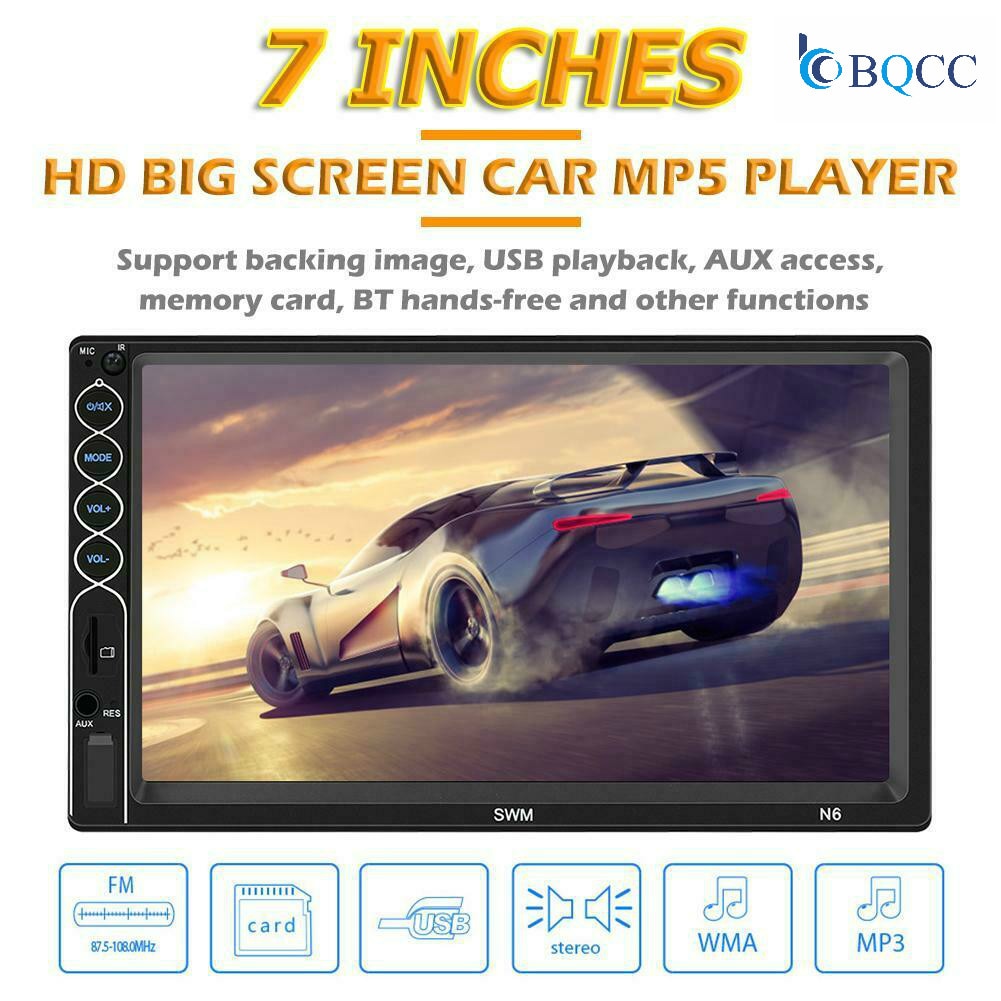 7inch Touch Screen Multimedia Bluetooth Head Unit Camera