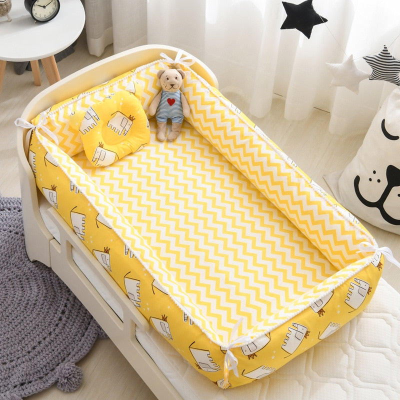 Lounger Portable Baby Nest Cotton Bed