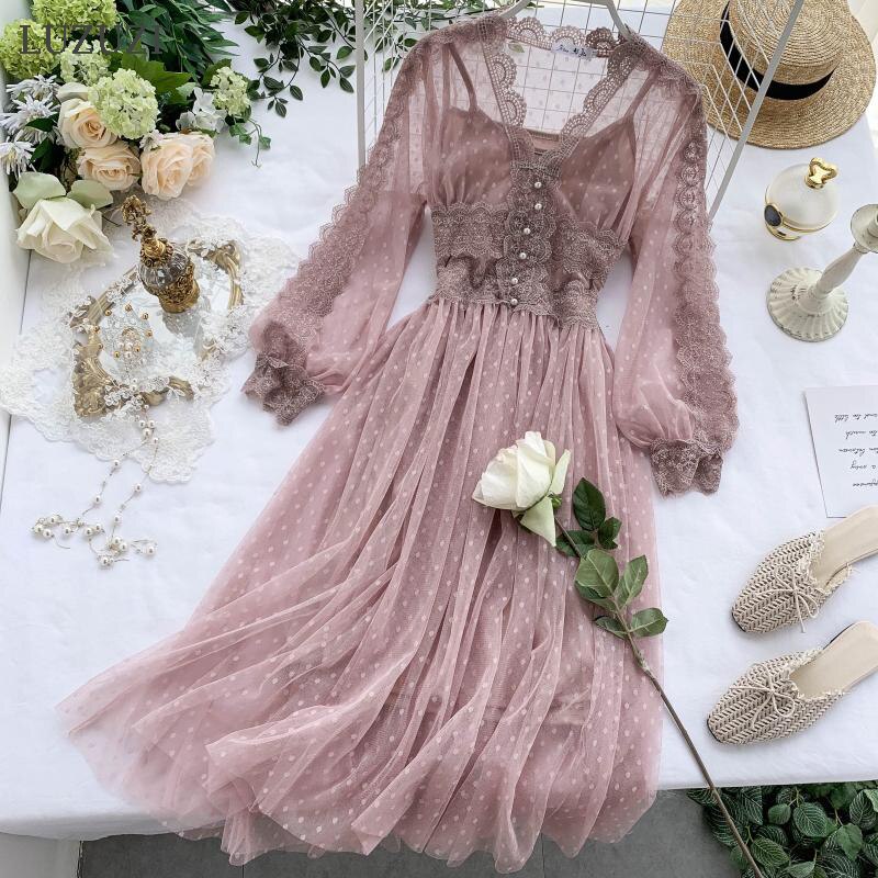 Lace Floral Dress