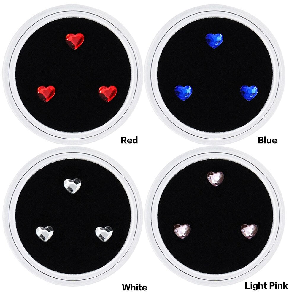 Dental Acrylic Crystal Jewelry Tooth Gems Tooth Beauty Diamond Ornaments Tooth Deco Material Decoration with Curing Light Glue