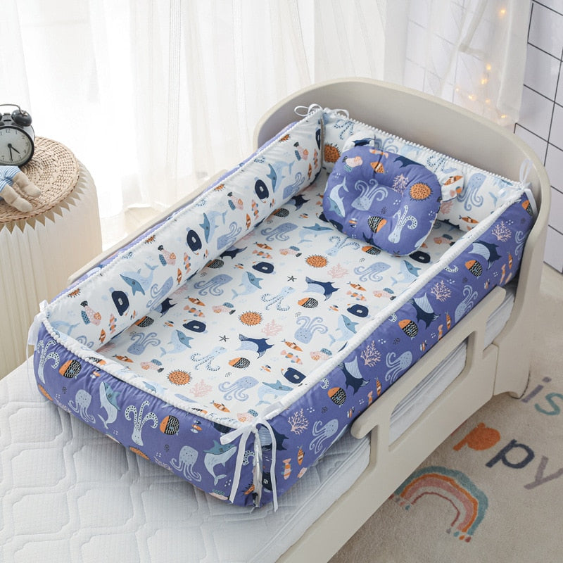 Lounger Portable Baby Nest Cotton Bed