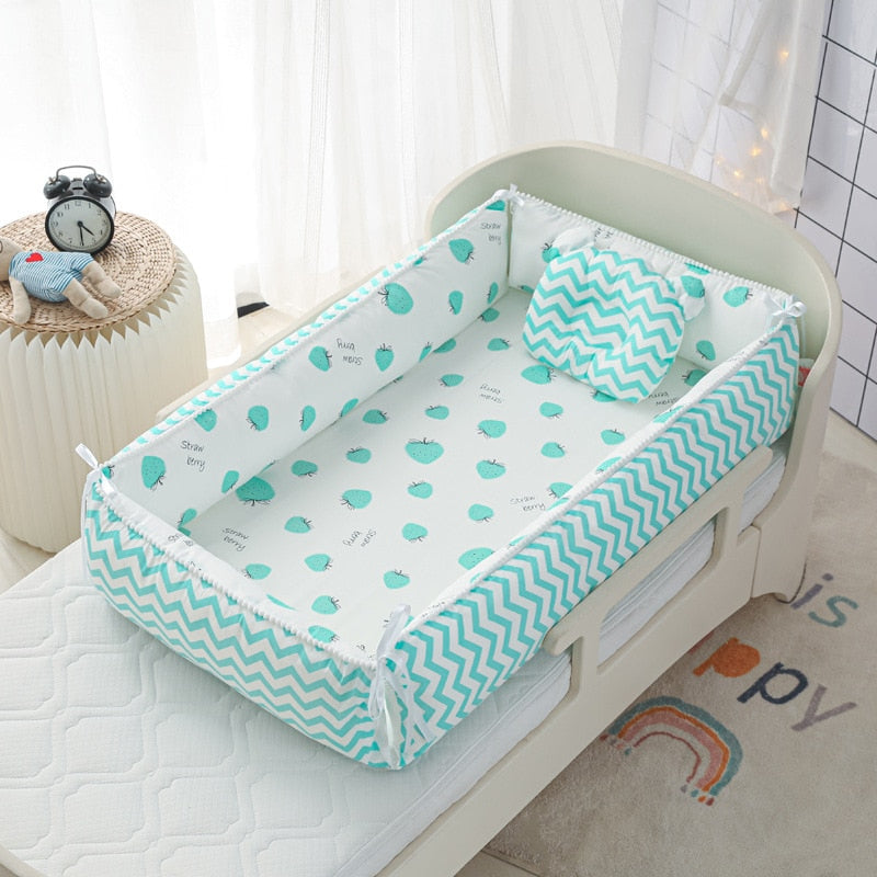 Lounger Portable Baby Nest Cotton Bed