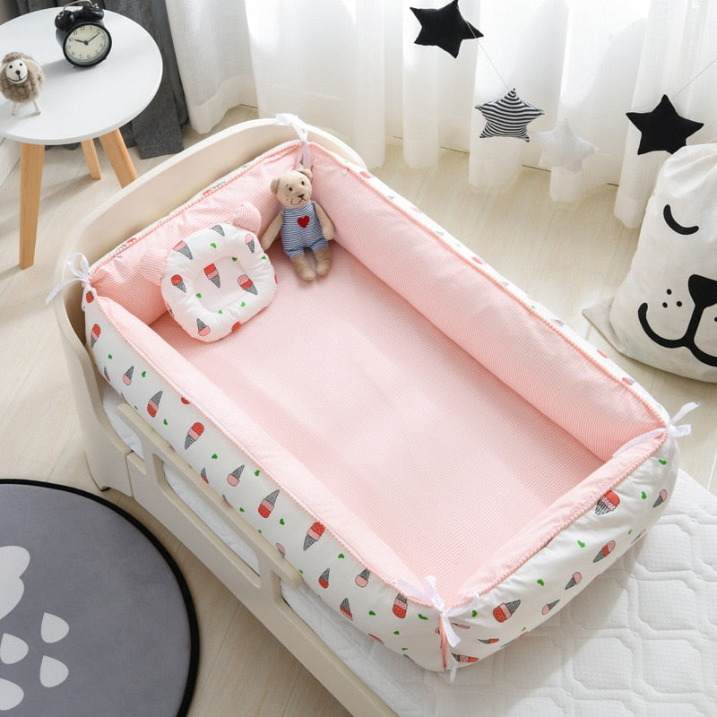 Lounger Portable Baby Nest Cotton Bed