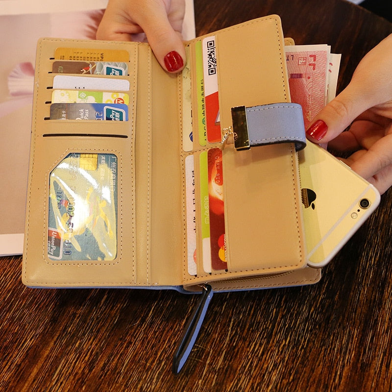 Women Wallet PU Leather Purse