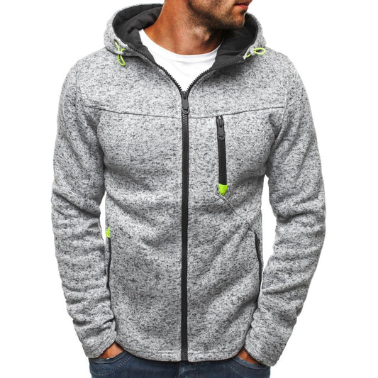 Fleece Men Hooded Sweatshirt