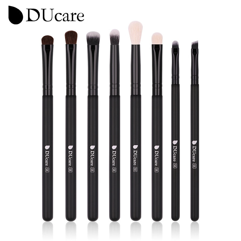 DUcare Black makeup brush Professional Makeup Eyeshadow Foundation Powder Soft Synthetic Hair Makeup Brushes brochas maquillaje