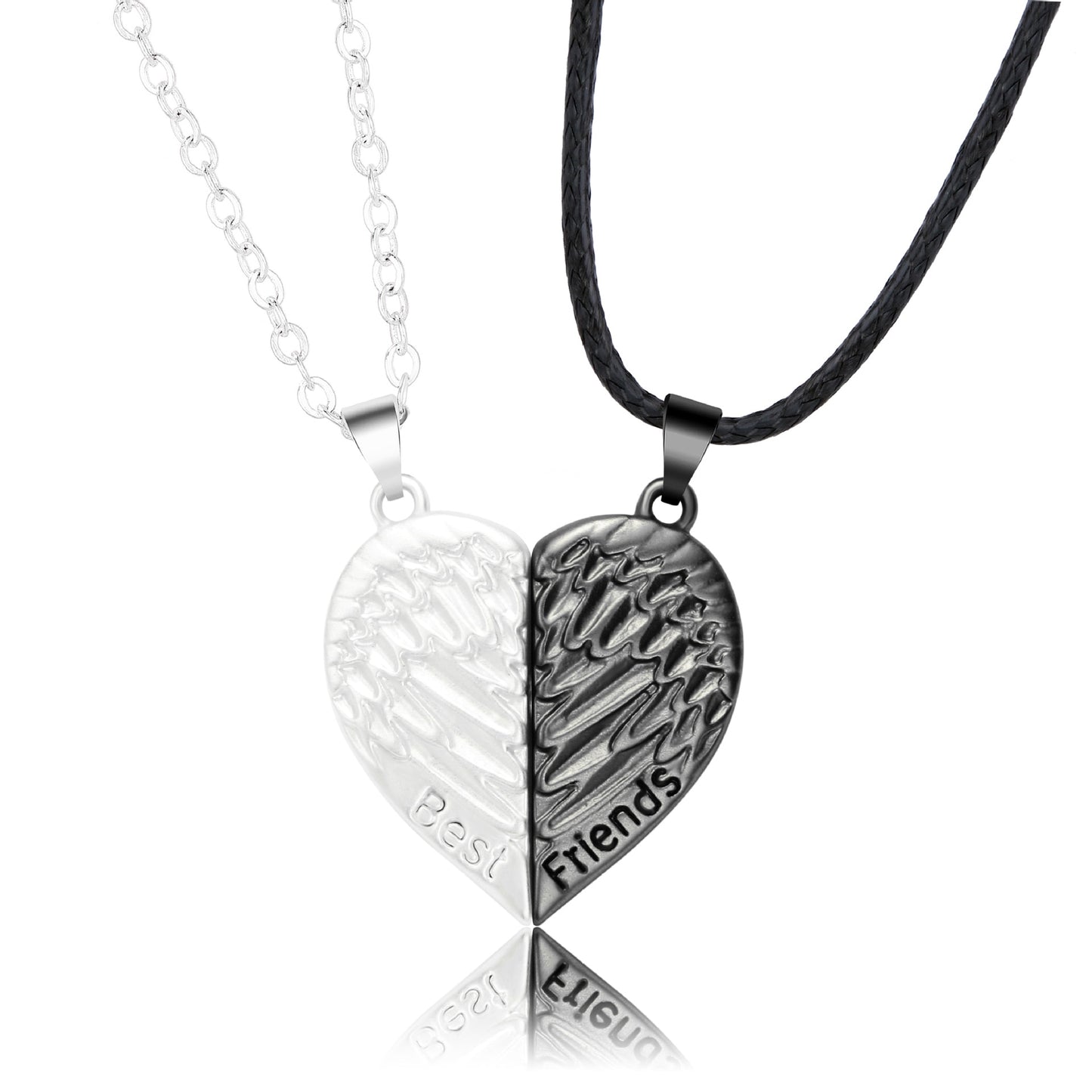 Magnetic Heart Couple Necklace